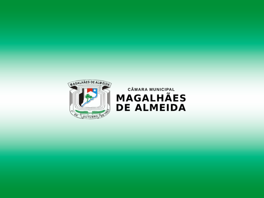 O Senhor Presidente da Câmara Municipal de Magalhães de Almeida, Estado do Maranhão, Hesrom Ricardo Carvalho Nunes, no Uso de Suas Atribuições Legais